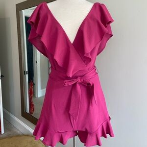 Flounce Romper by Pink Lily